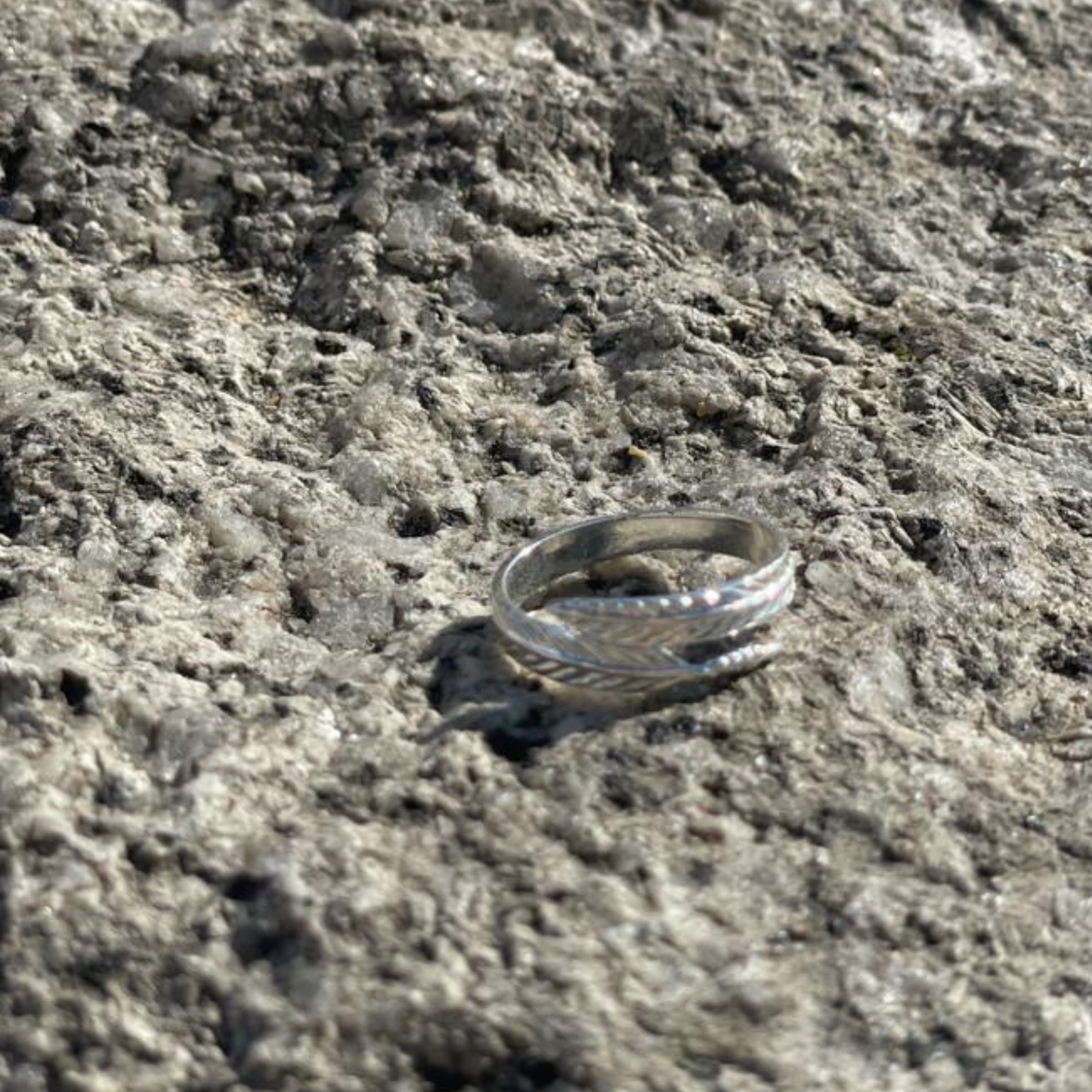 The Annia Feather Ring
